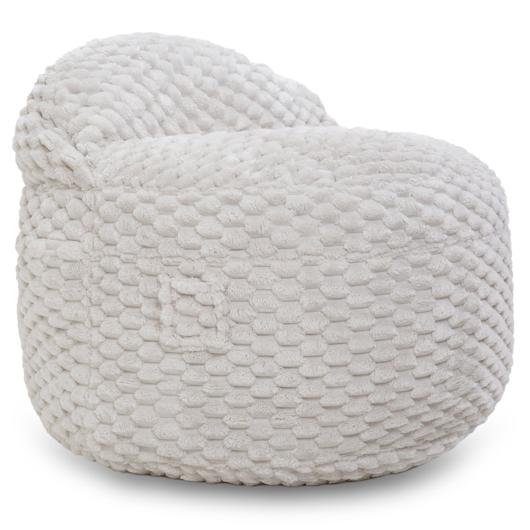 CordaRoy's King Cloud Fabric Nest Convertible Bean Bag Chair