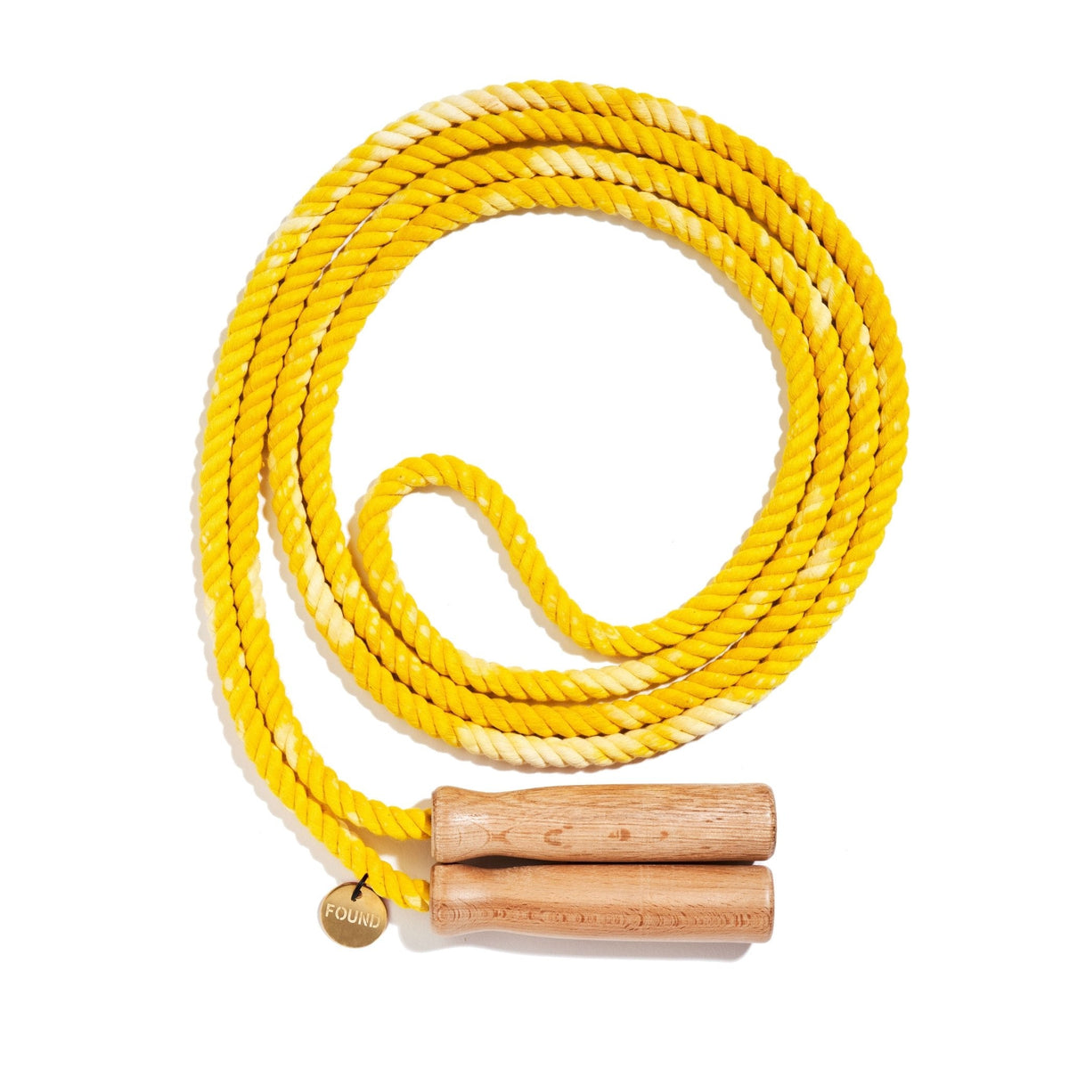 Found My Animal Yellow Ombre Hand Dyed Jump Rope