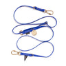 New! Water Resistant Adjustable 7ft Leash, Bright Blue | Found My Animal