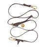 New! Water Resistant Adjustable 7ft Leash, Brown | Found My Animal