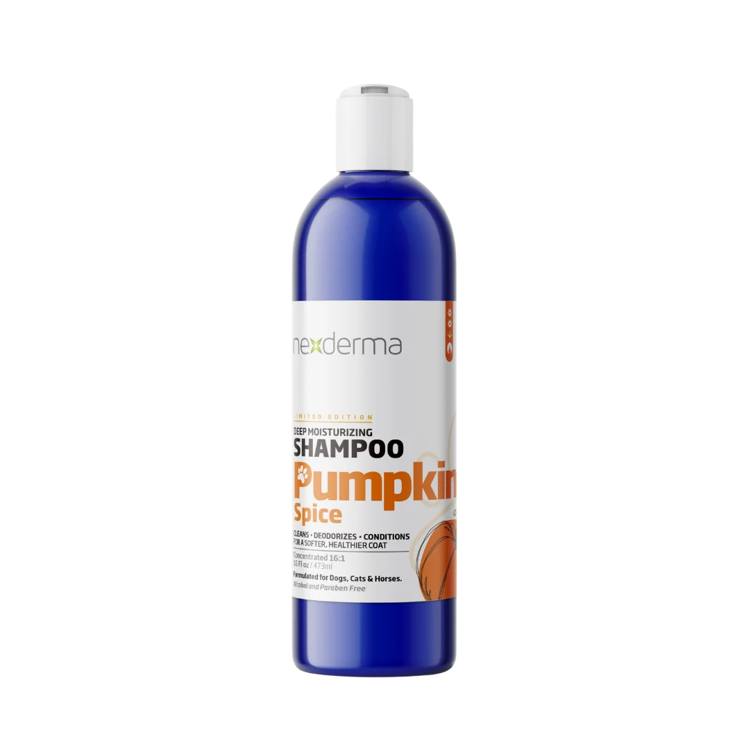Limited Edition Pumpkin Spice Deep Moisturizing Shampoo 16oz by Nexderma