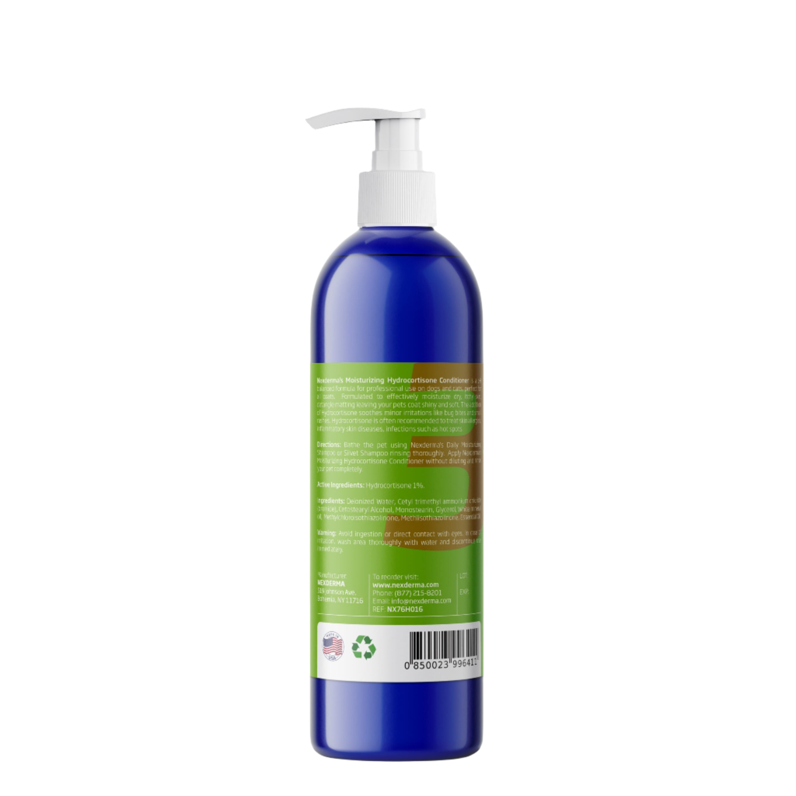 Moisturizing Hydrocortisone Conditioner 16oz by Nexderma