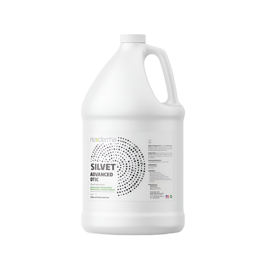 Silvet Advanced Otic Ear Cleaner Gallon by Nexderma