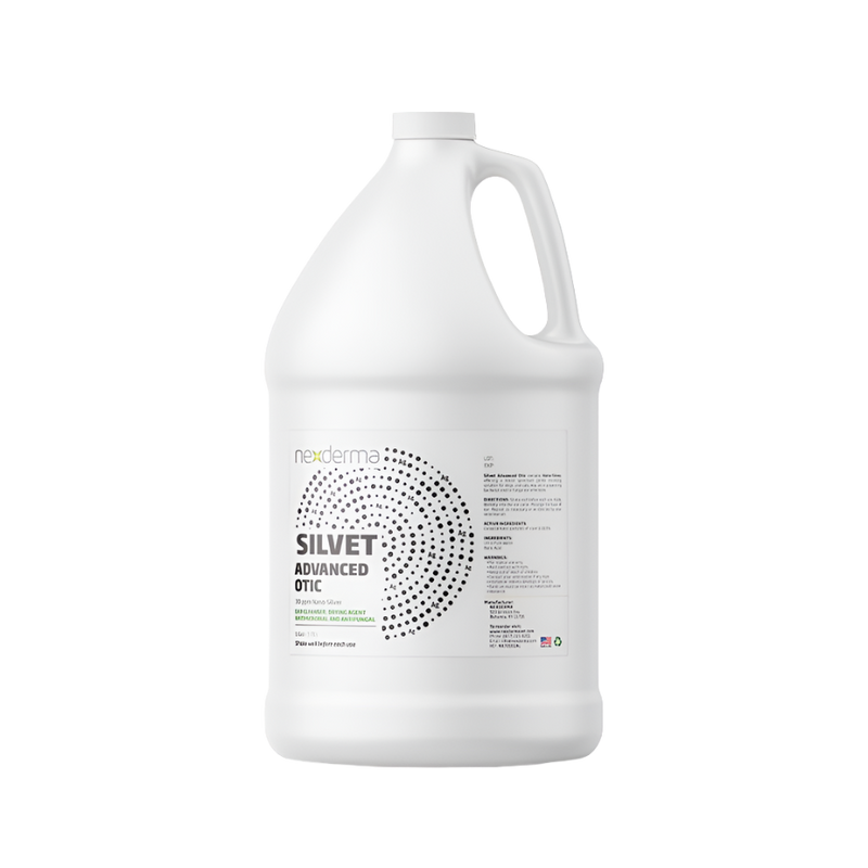 Silvet Advanced Otic Ear Cleaner Gallon by Nexderma