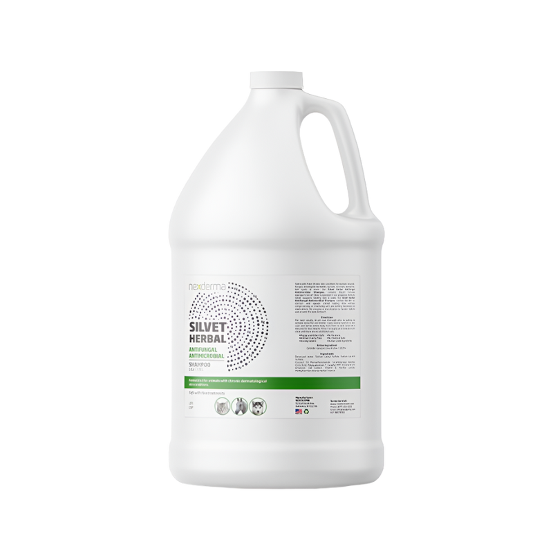 Silvet Herbal Antifungal Antimicrobial Shampoo Gallon by Nexderma