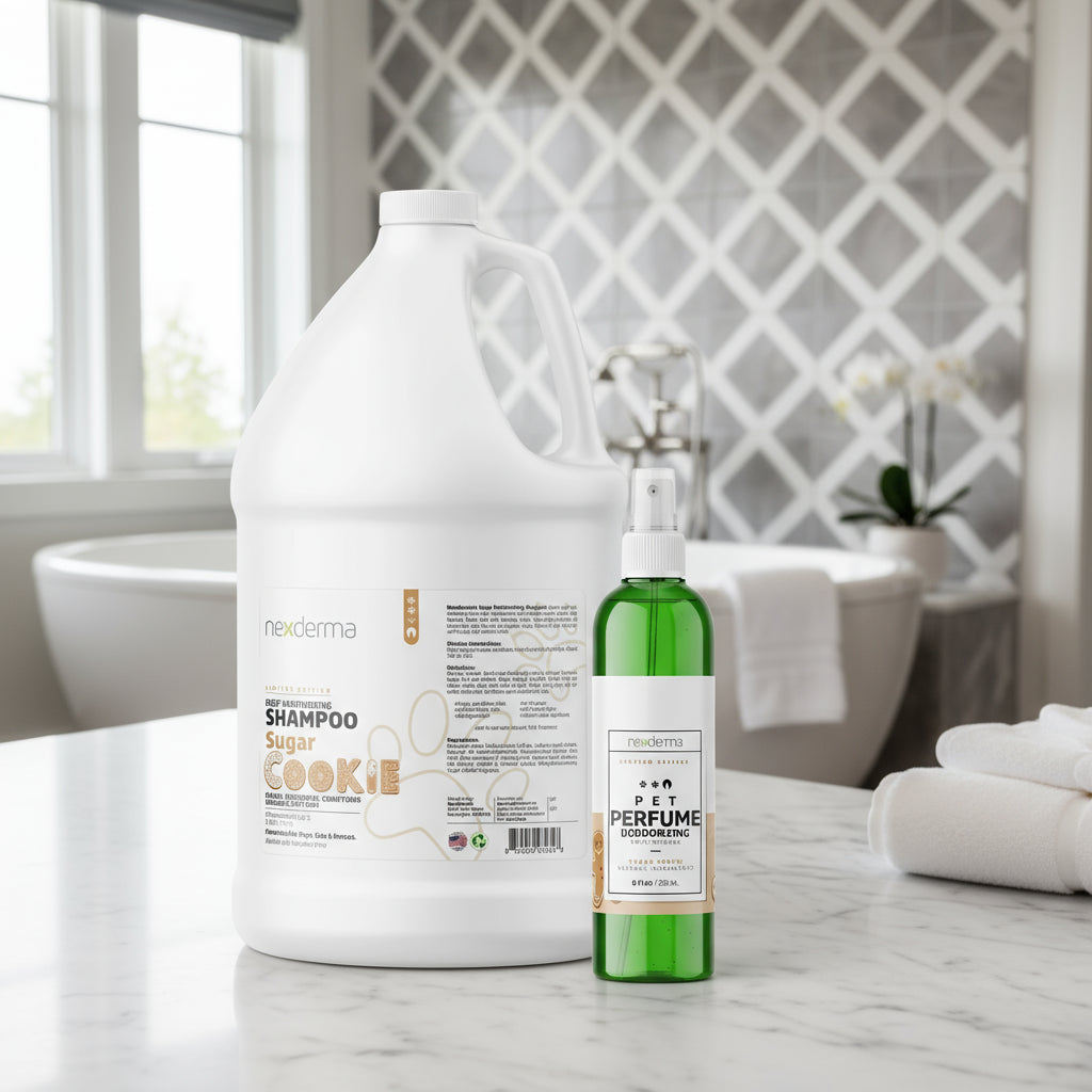 Sugar Cookie Deep Moisturizing Shampoo Gallon With Cologne 8oz by Nexderma