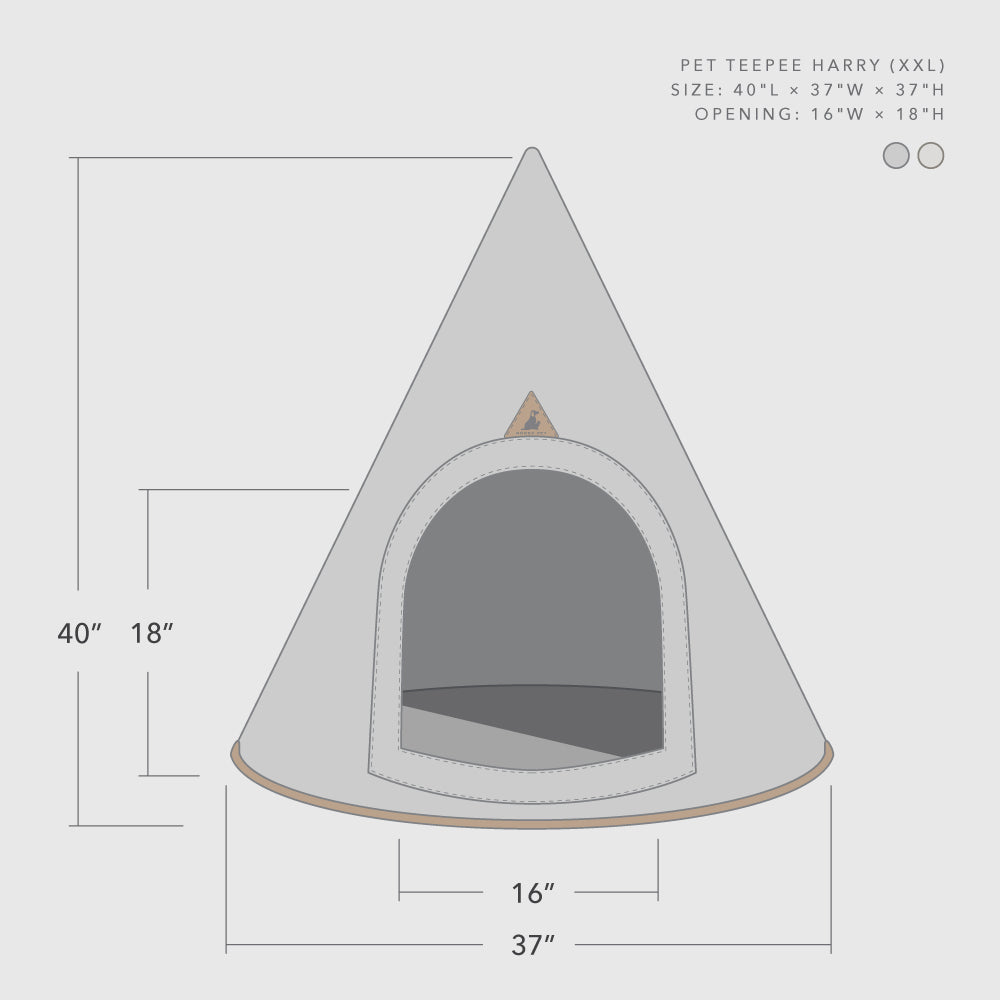 Nooee Pet Cave - Brown - HT Animal Supply