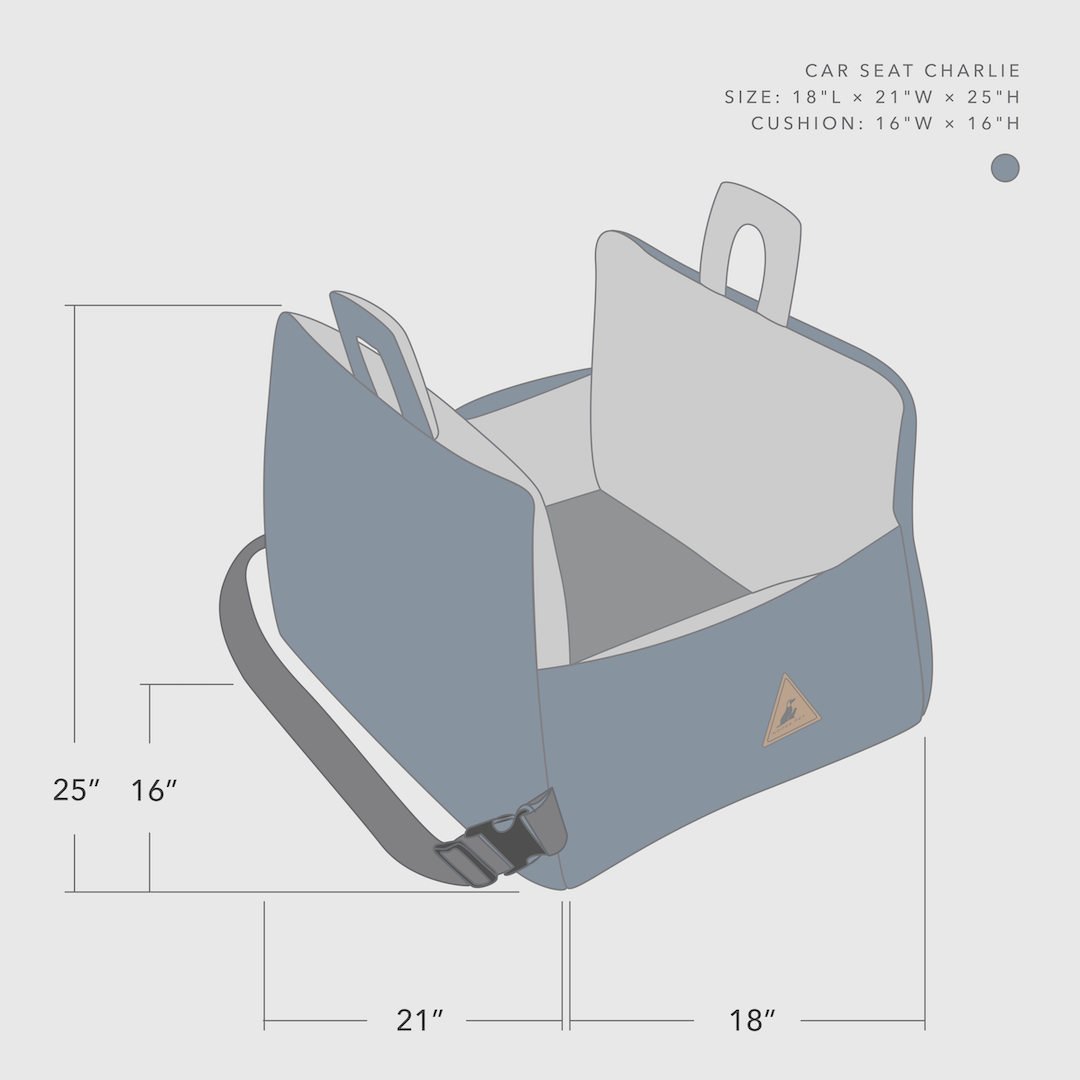 Nooee Pet Car Seat Charlie - HT Animal Supply