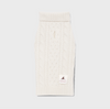 Nooee Pet Off White Wool Cable Sweater