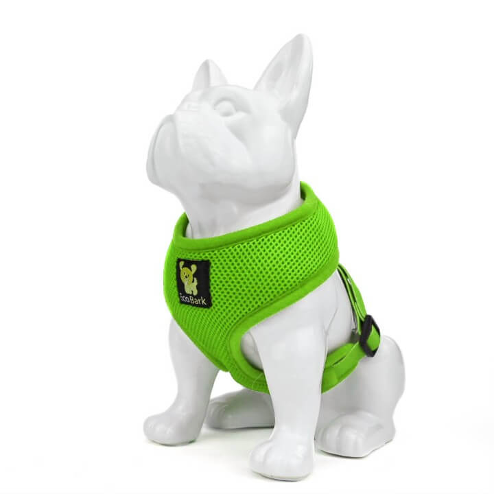 EcoBark – Lime Green Max Comfort Dog Harness