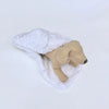 Hello Doggie Snuggle Pup White Dog Sleeping Bag