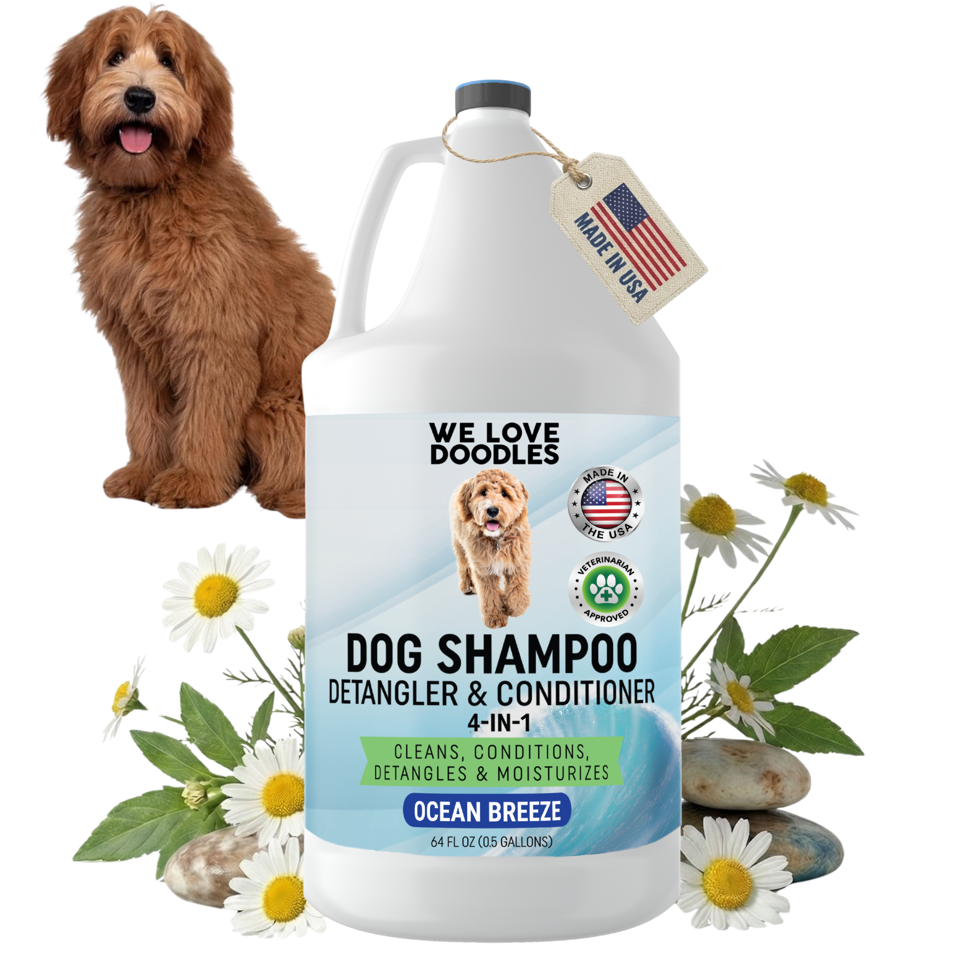 Dog Shampoo Half-Gallon Lavender