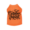 October Mood Halloween Dog T-Shirt