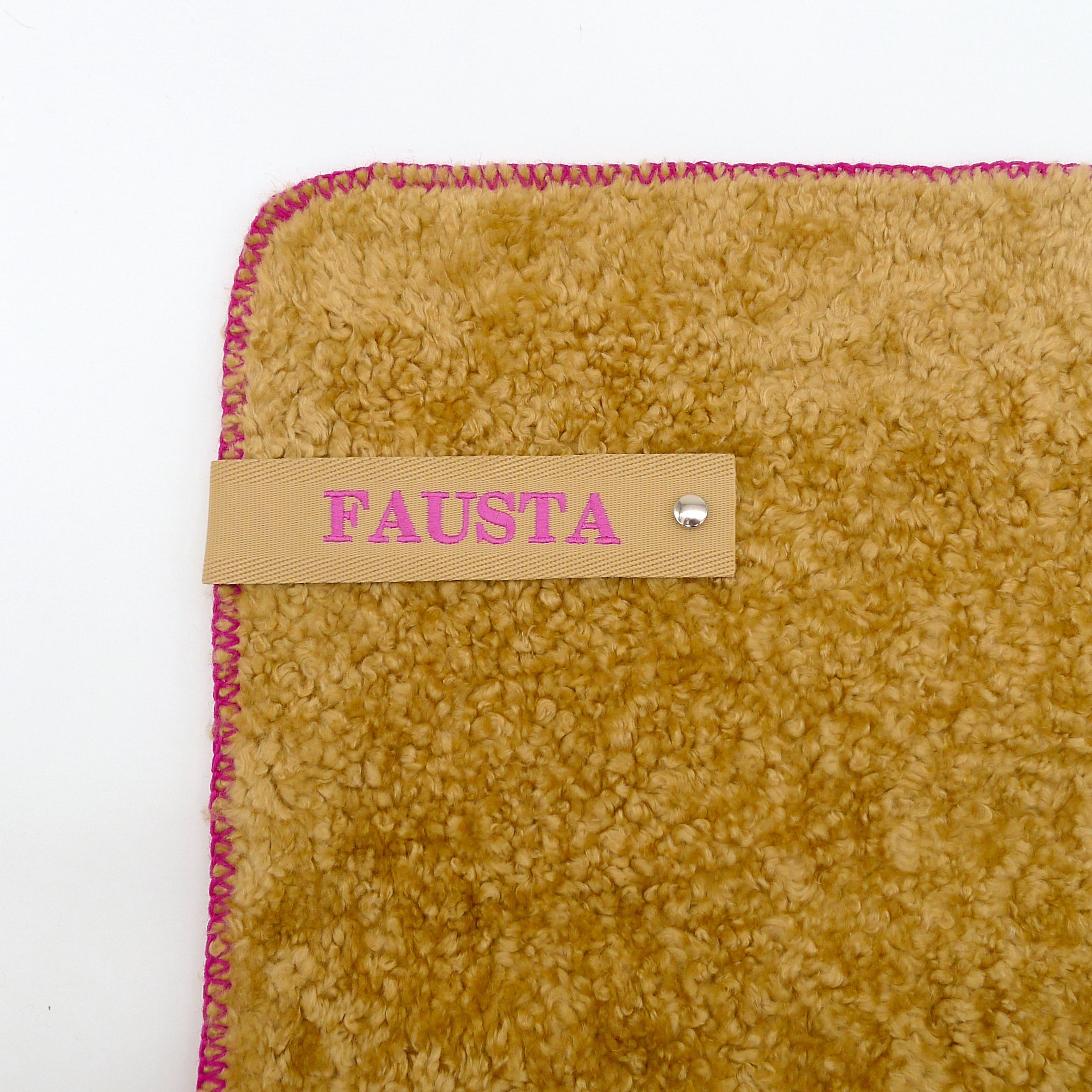 Fuchsia Stitch-Blanket