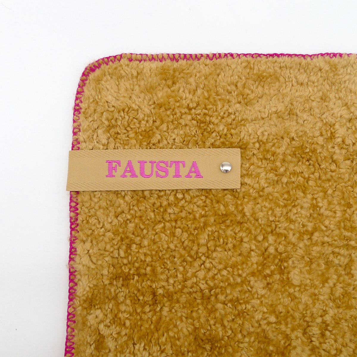 Fuchsia Stitch-Blanket