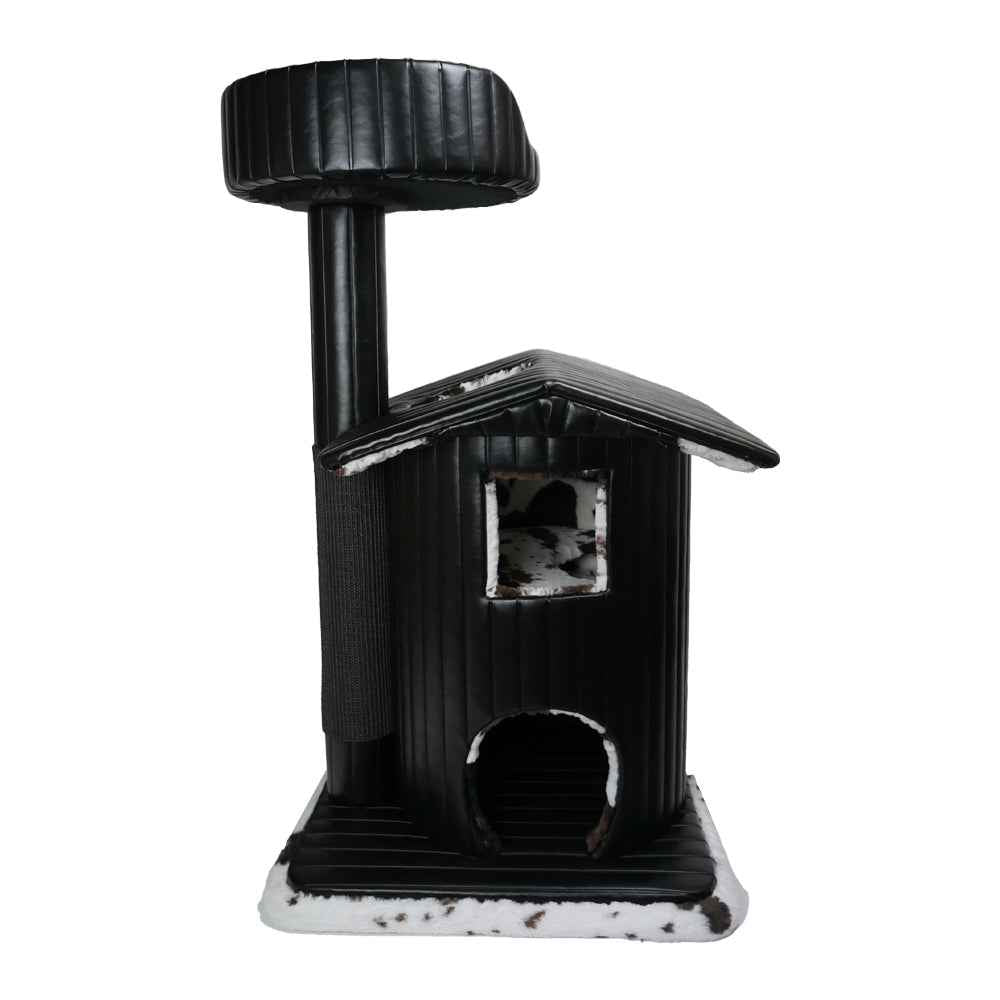 Queens Kastle Luxury Cat Tower with Cat Bed