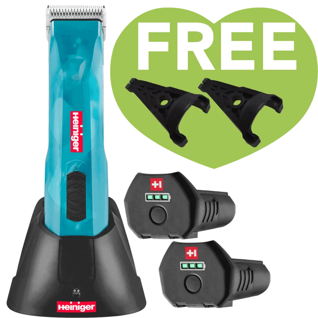Opal Cordless Clipper 2 Batteries with 2 Free Drives by Heiniger