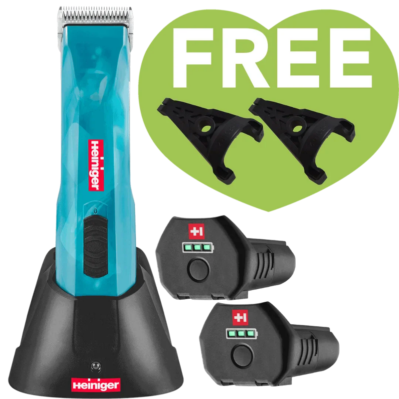 Opal Cordless Clipper 2 Batteries with 2 Free Drives by Heiniger