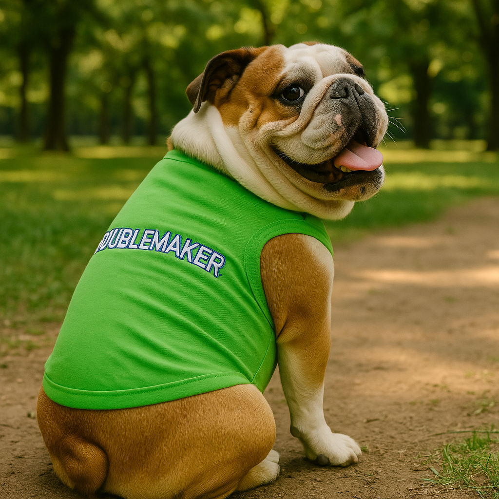 Parisian Pet Troublemaker Dog & Cat T-Shirt  Funny & Comfortable Cotton Shirt, Stylish & Lightweight Saint Patricks Day