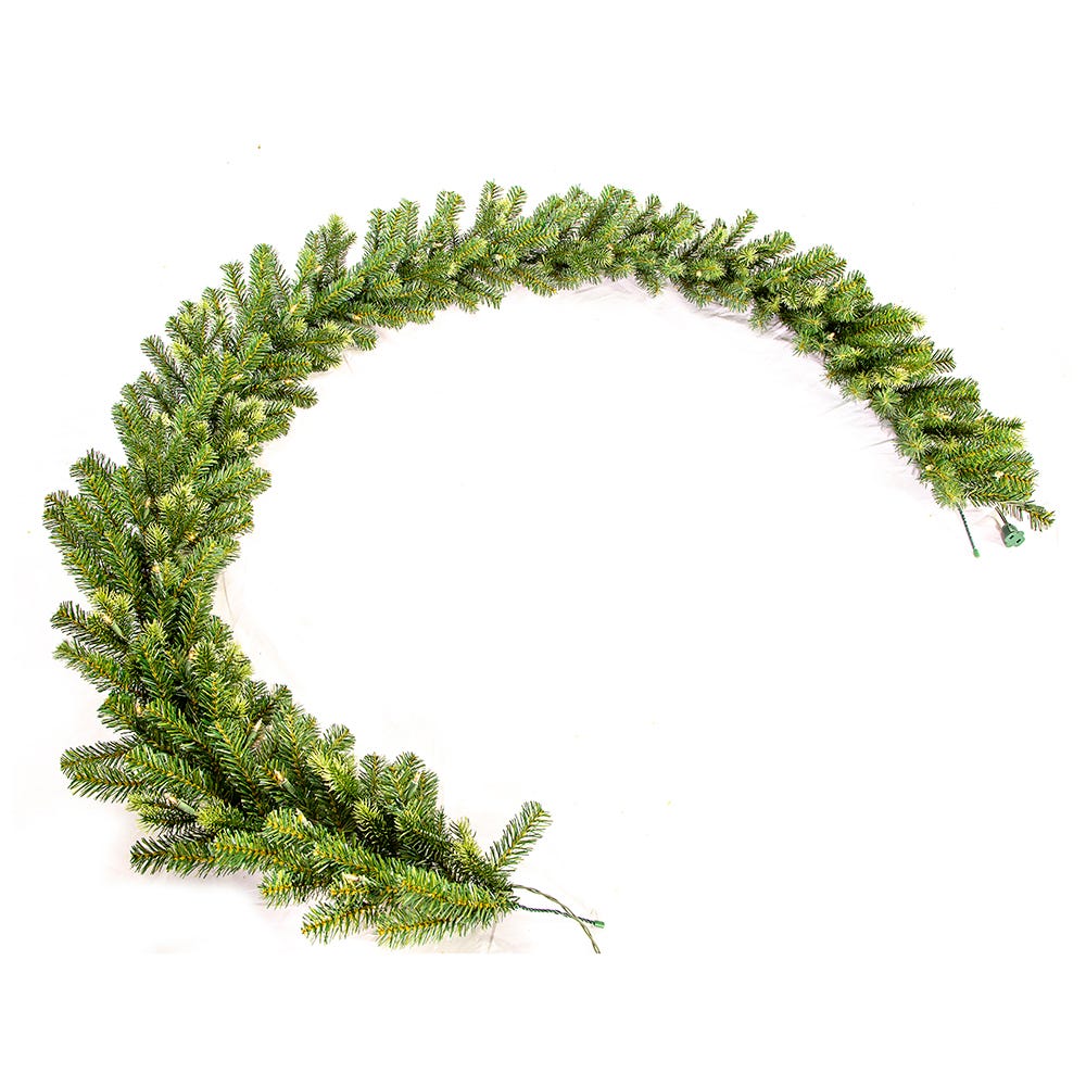 Kurt Adler 9-Foot Charleston Garland with 50 Lights