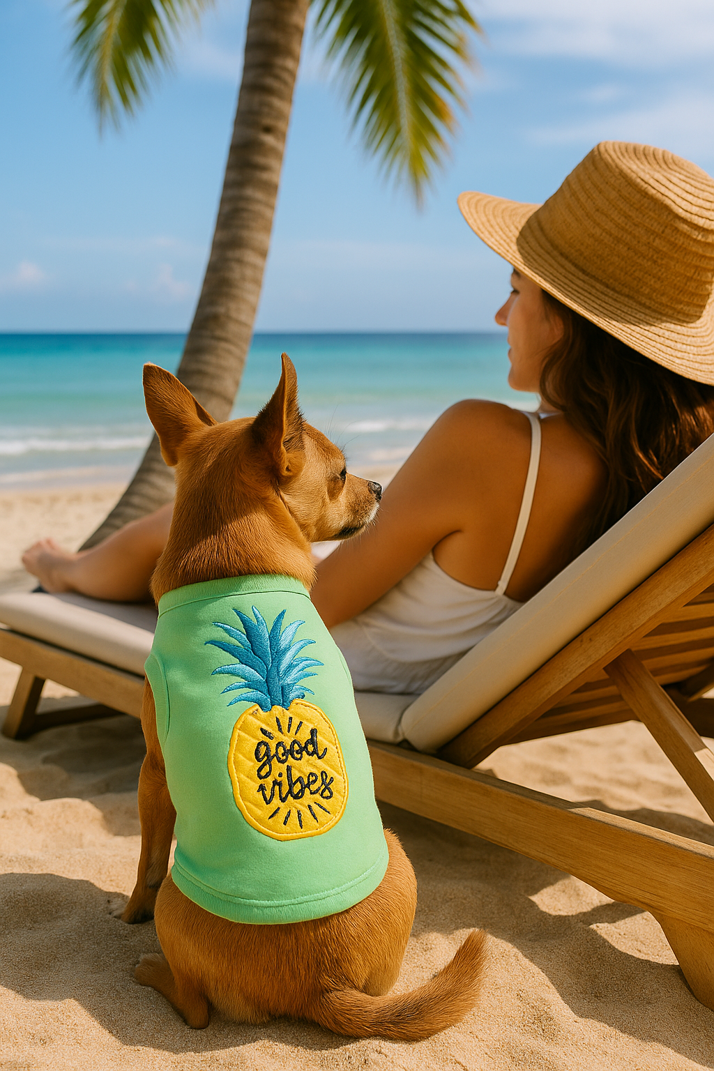 Parisian Pet Pineapple Dog T-Shirt