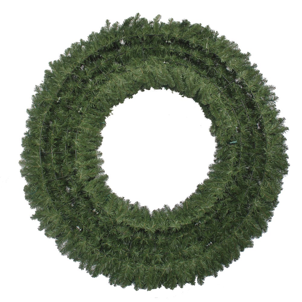 Kurt Adler 60-Inch Pre-Lit Commercial Wreath