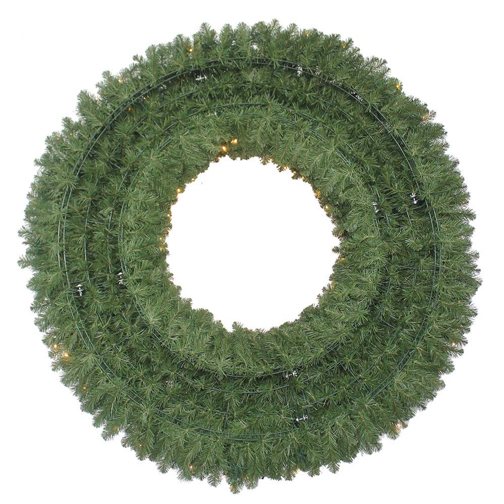 Kurt Adler 72-Inch Pre-Lit Commercial Wreath