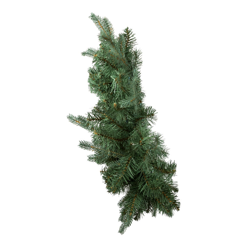 Kurt Adler 24-Inch Unlit Blue Spruce Wreath