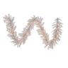 Kurt Adler 9-Foot Pre-Lit Crystal White Garland