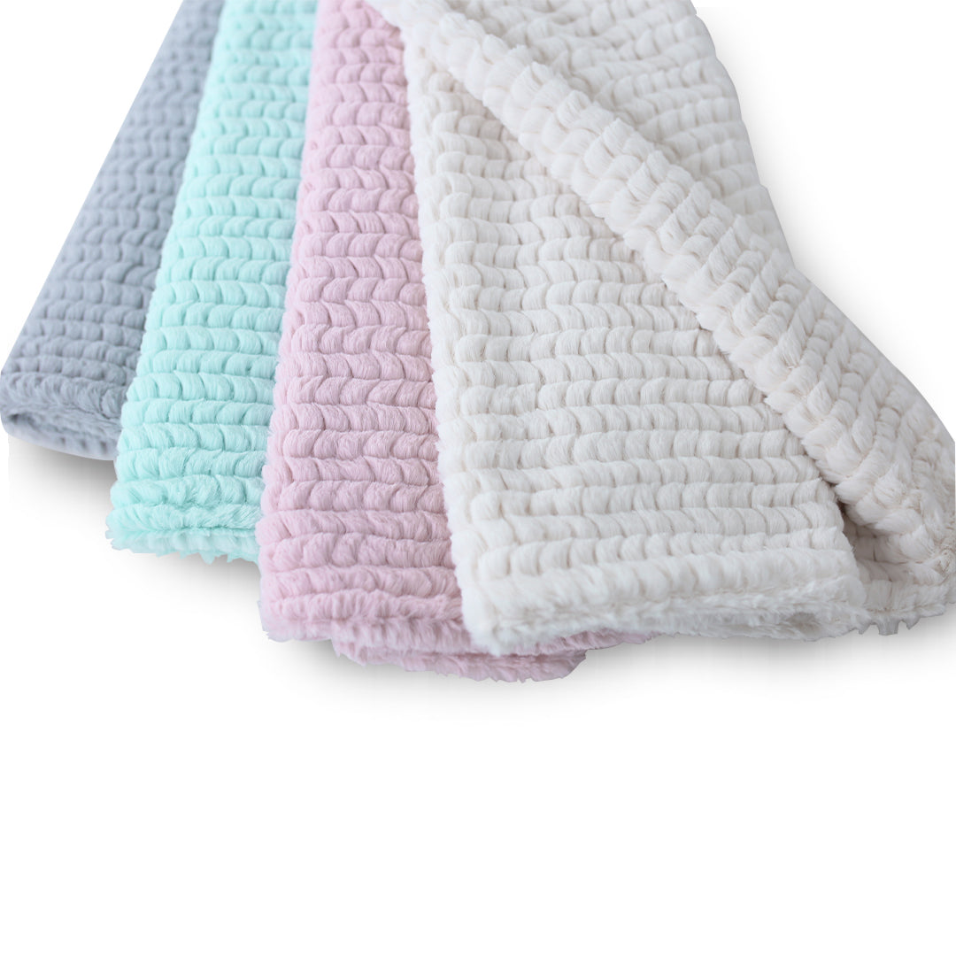 Hello Doggie Paris Ivory Dog Blanket
