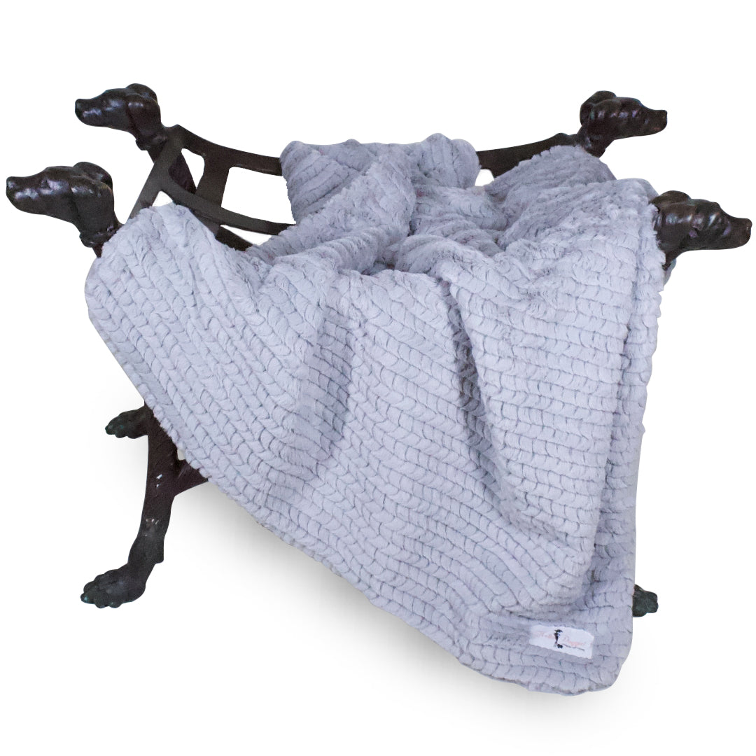 Hello Doggie Paris Ivory Dog Blanket