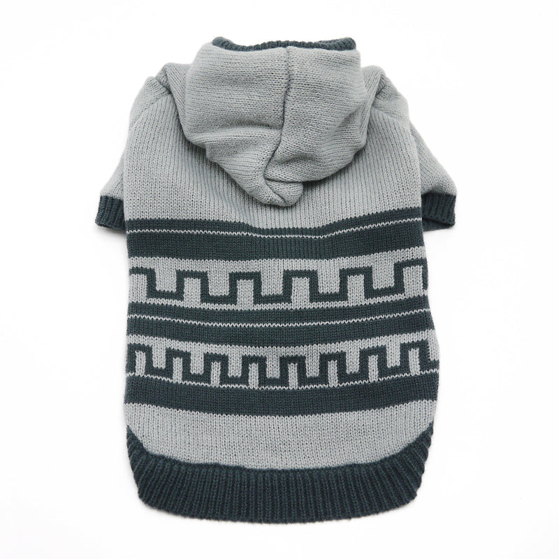 DOGO Pattern Dog Sweater Coat
