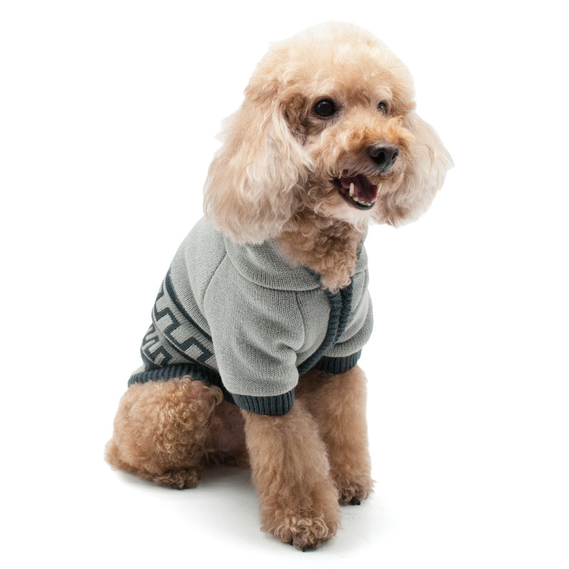 DOGO Pattern Dog Sweater Coat