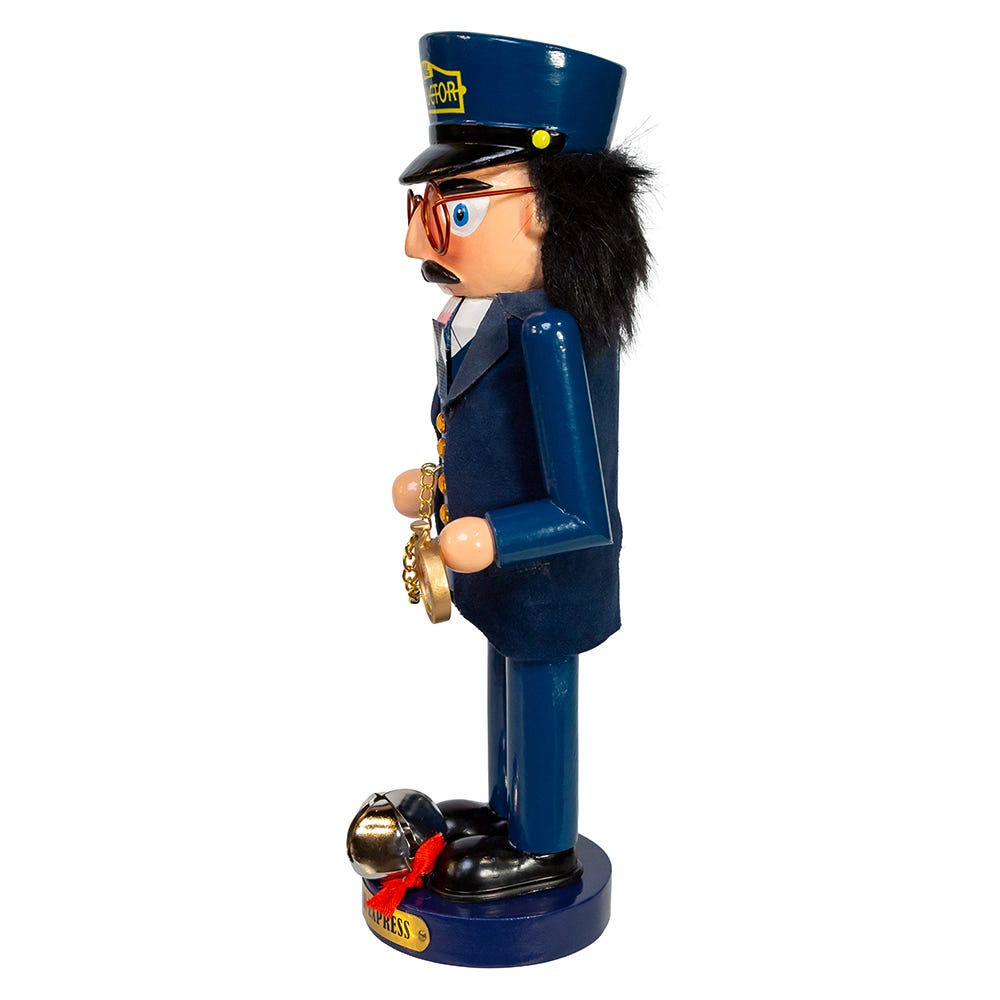 Kurt Adler 10 Inch Polar Express Conductor Nutcracker