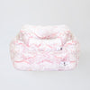 Hello Doggie Whisper Peach Dog Bed