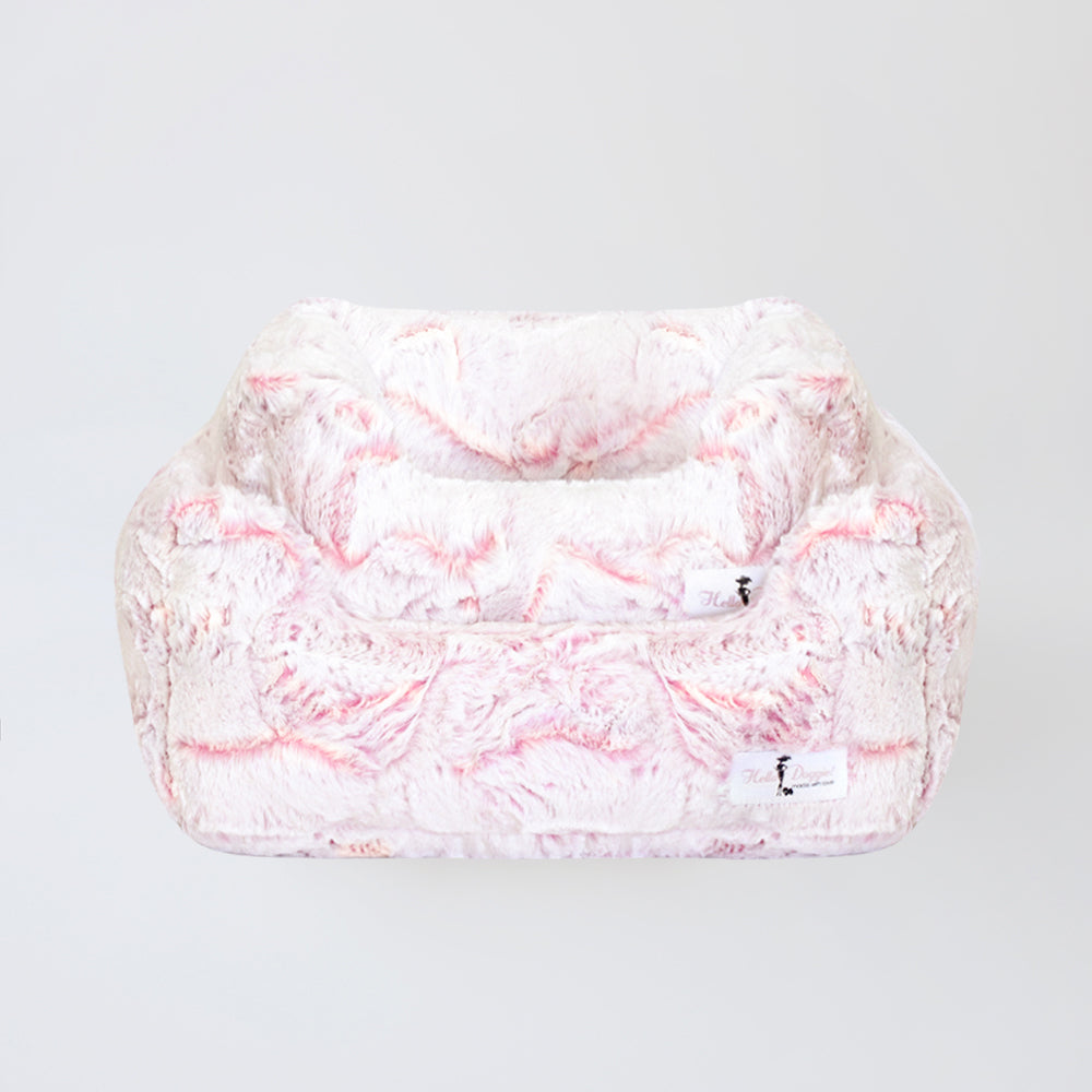 Hello Doggie Whisper Baby Pink Dog Bed