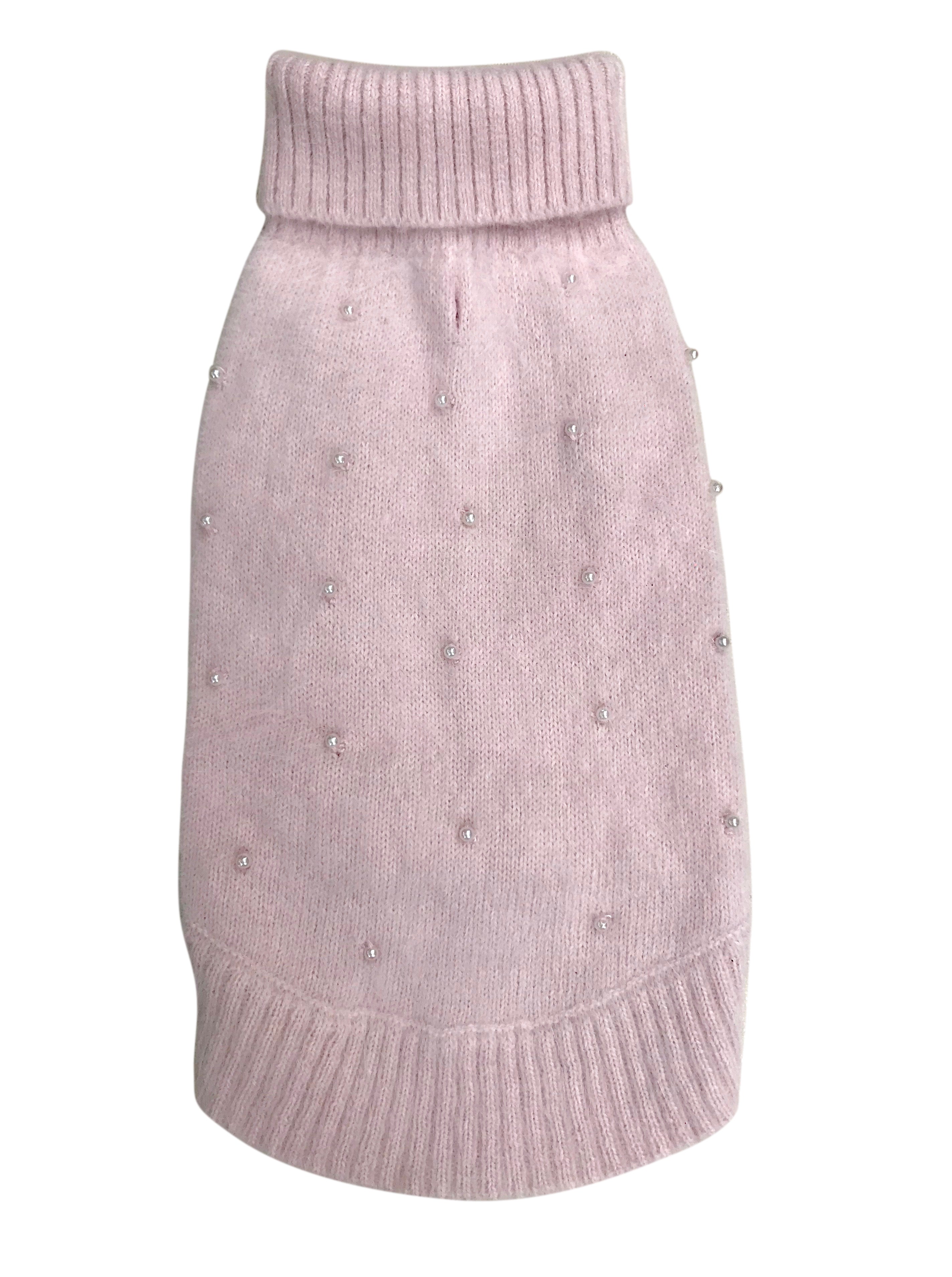 Pearly Girl Sweater, Blush