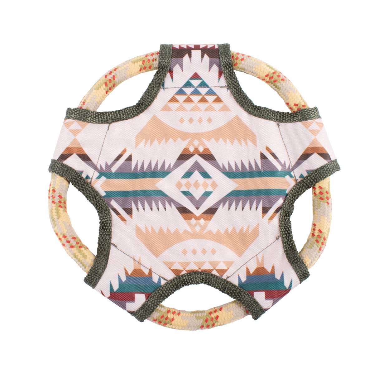 Pendleton Flying Disc Rope Dog Toy premium pet product