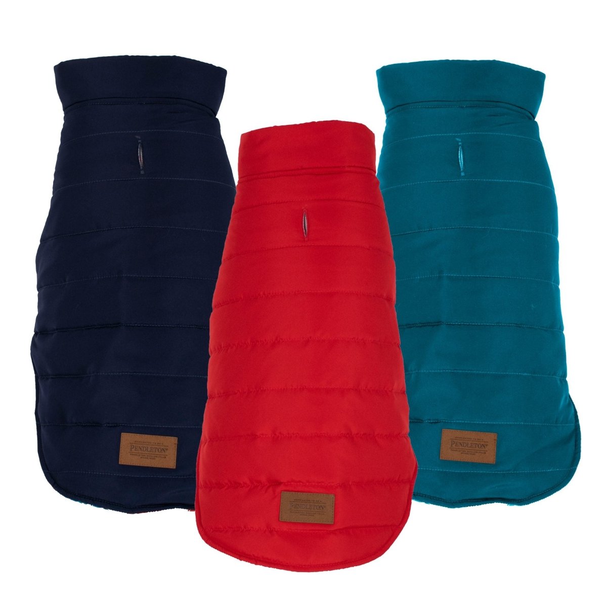 Pendleton Pilot Rock Puffer Dog Coat premium pet product