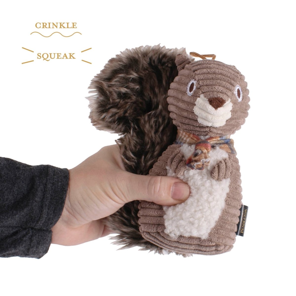 Pendleton Plush Squirrel Toy premium pet product