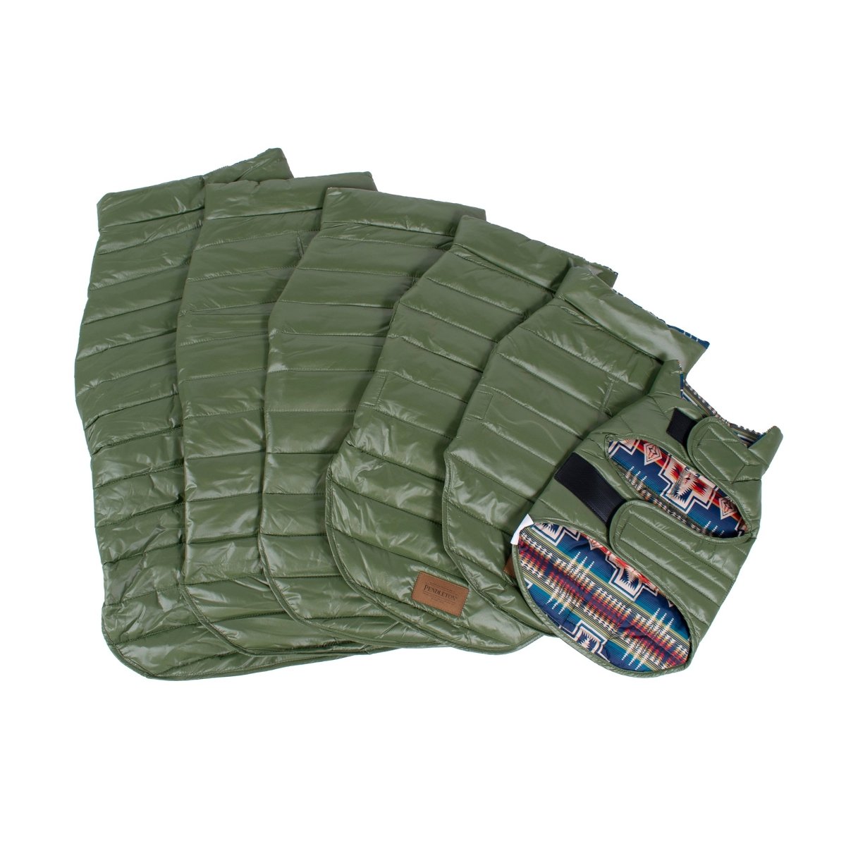 Pendleton Puffer Dog Coat premium pet product