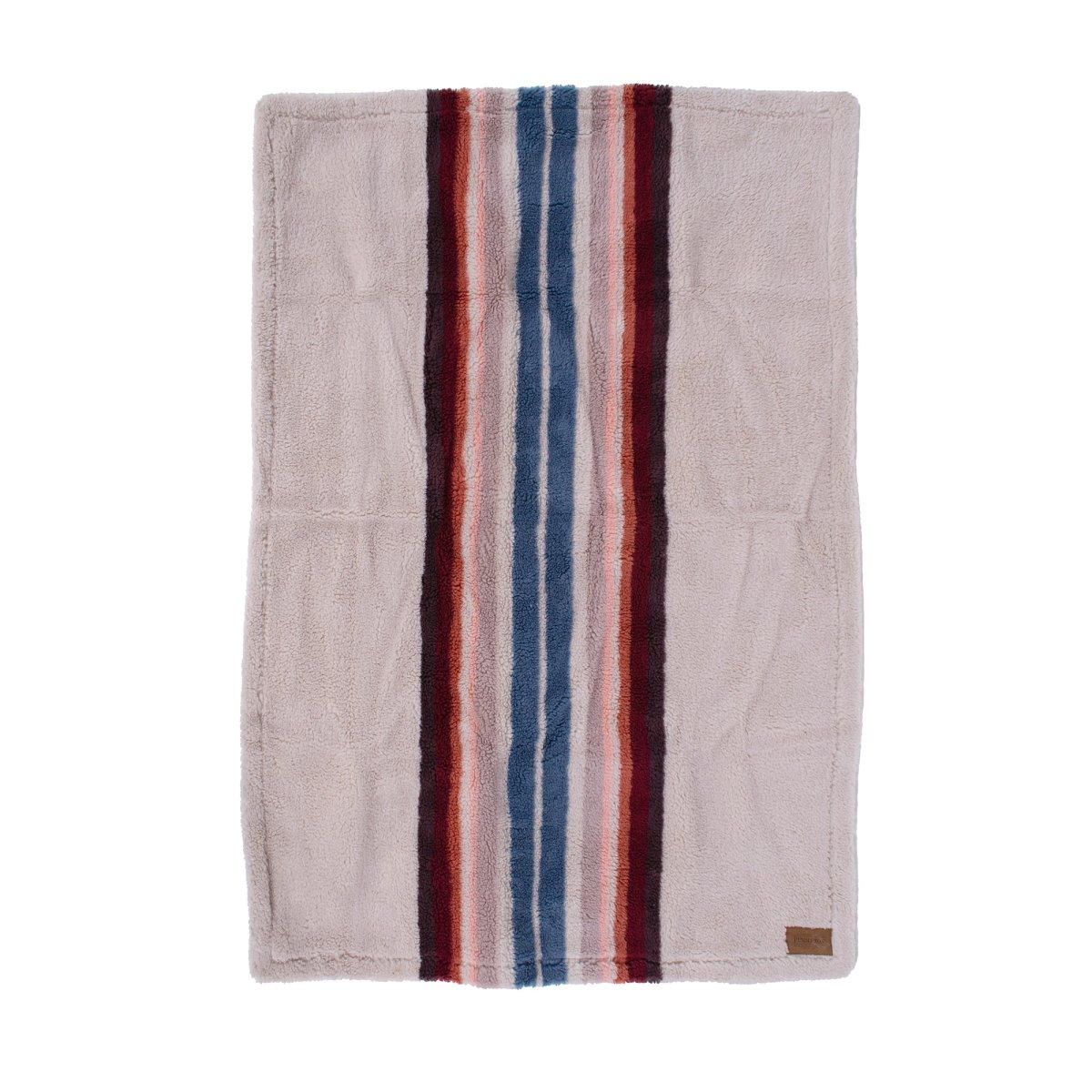 Pendleton Serape Rosewood Berber Pet Throw + Lamb Gift Set