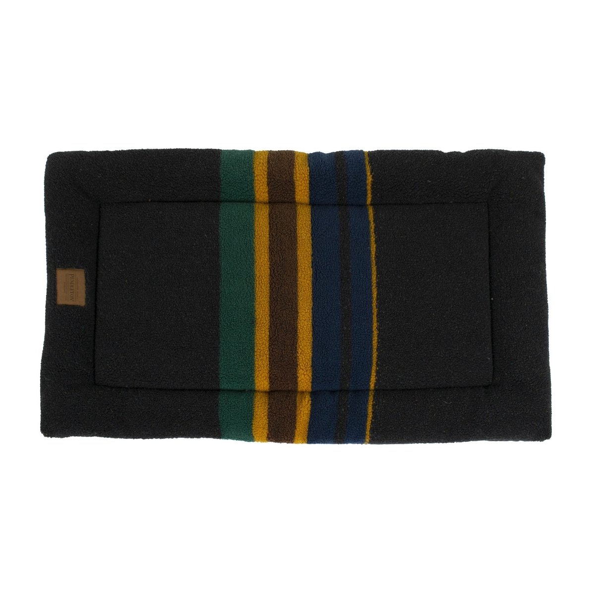 Pendleton Vintage Camp Oxford Black Comfort Cushion Dog Bed