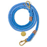 Periwinkle Cotton Rope Dog Leash, Adjustable - Found My Animal