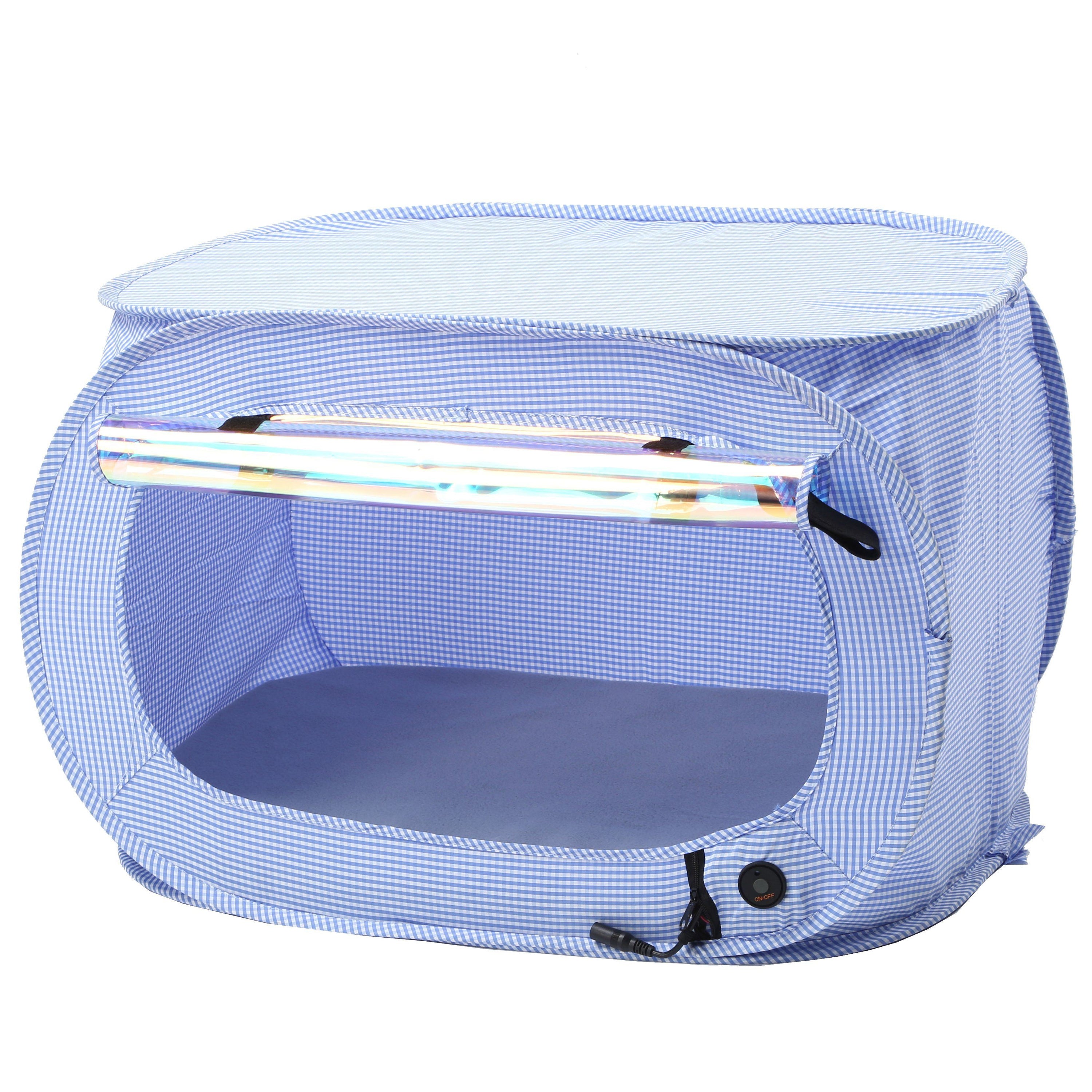 Pet Life "Enterlude" Electric Heating Wire Folding Travel Pet Tent Crate