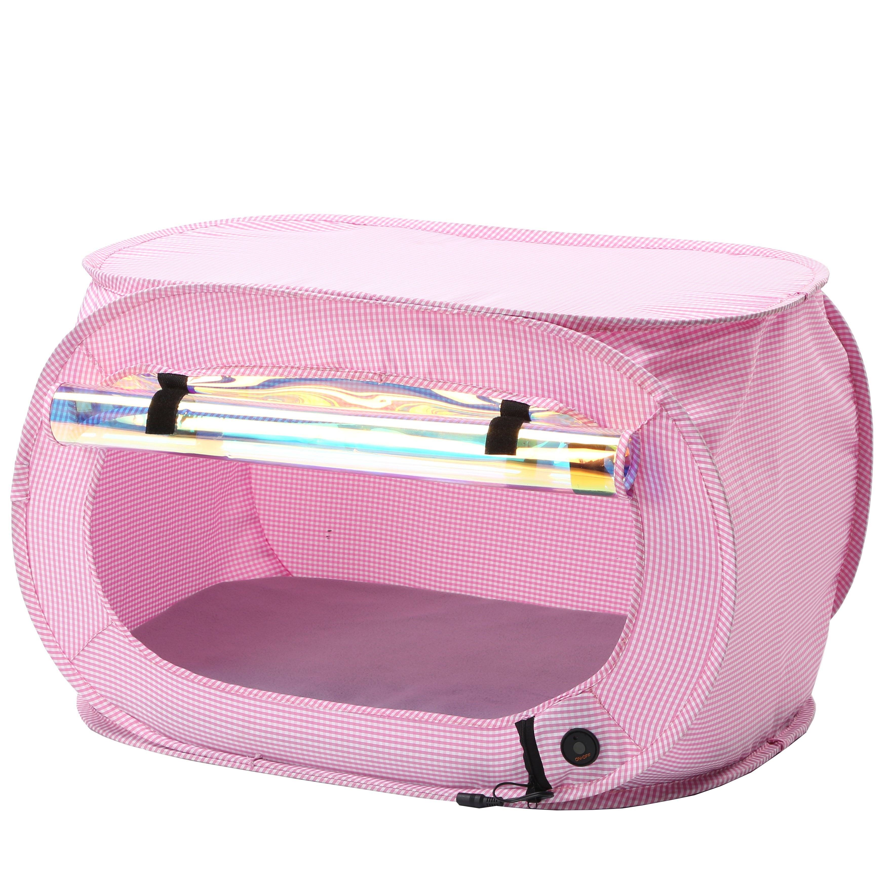 Pet Life "Enterlude" Electric Heating Wire Folding Travel Pet Tent Crate