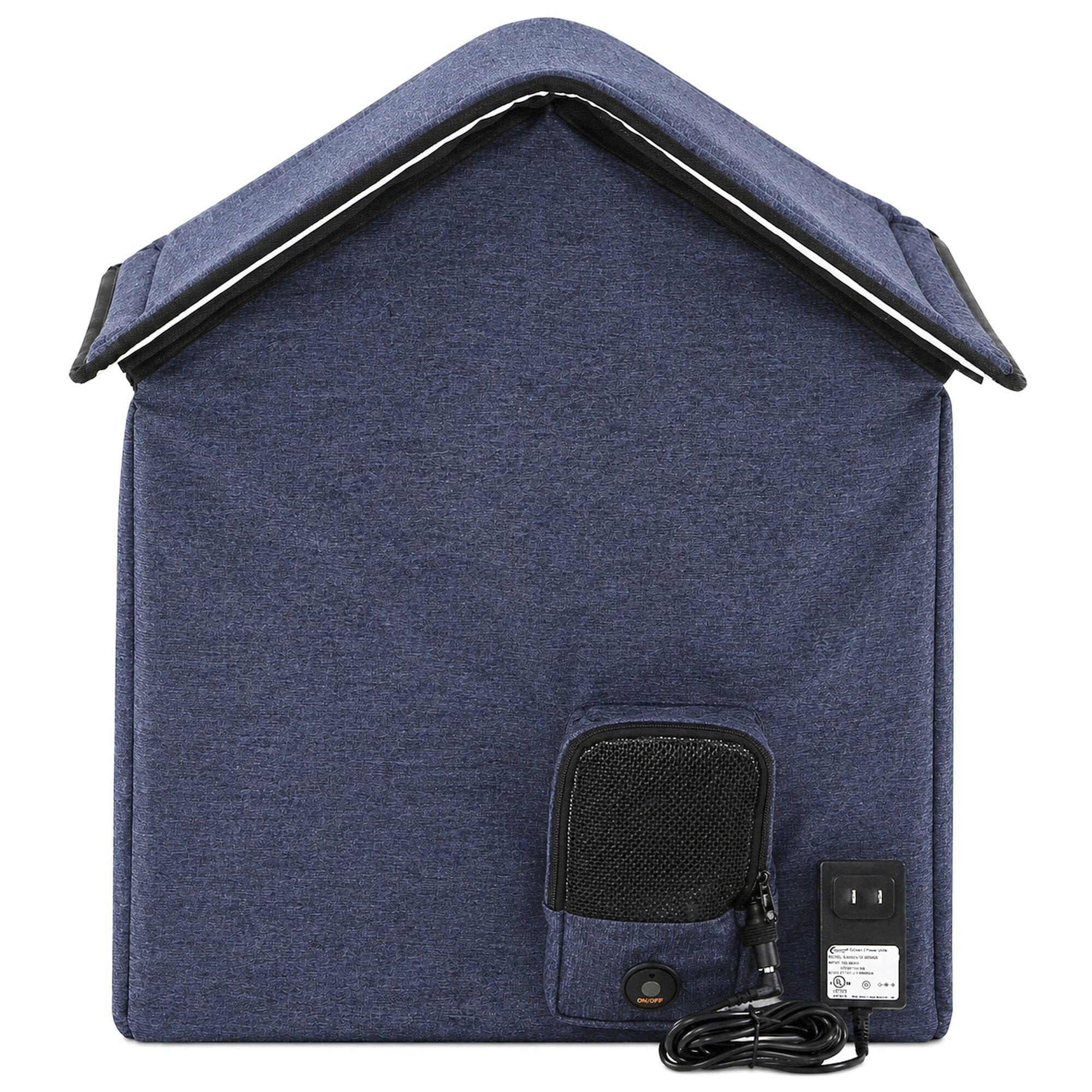 Pet Life Hush Puppy Collapsible Electronic Heating and Cooling Smart Pet House | HT Animal Supply