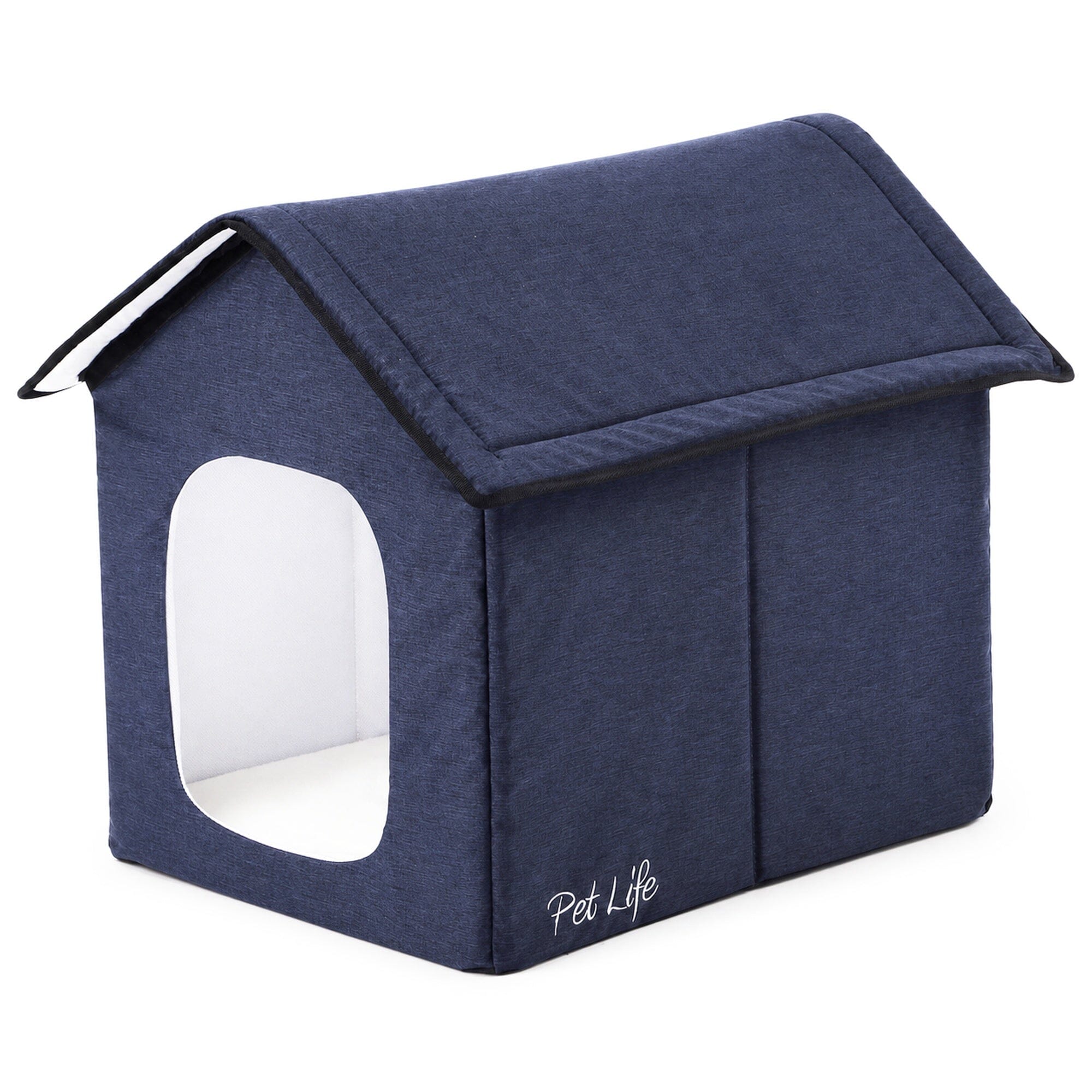 Pet Life Hush Puppy Collapsible Electronic Heating and Cooling Smart Pet House | HT Animal Supply