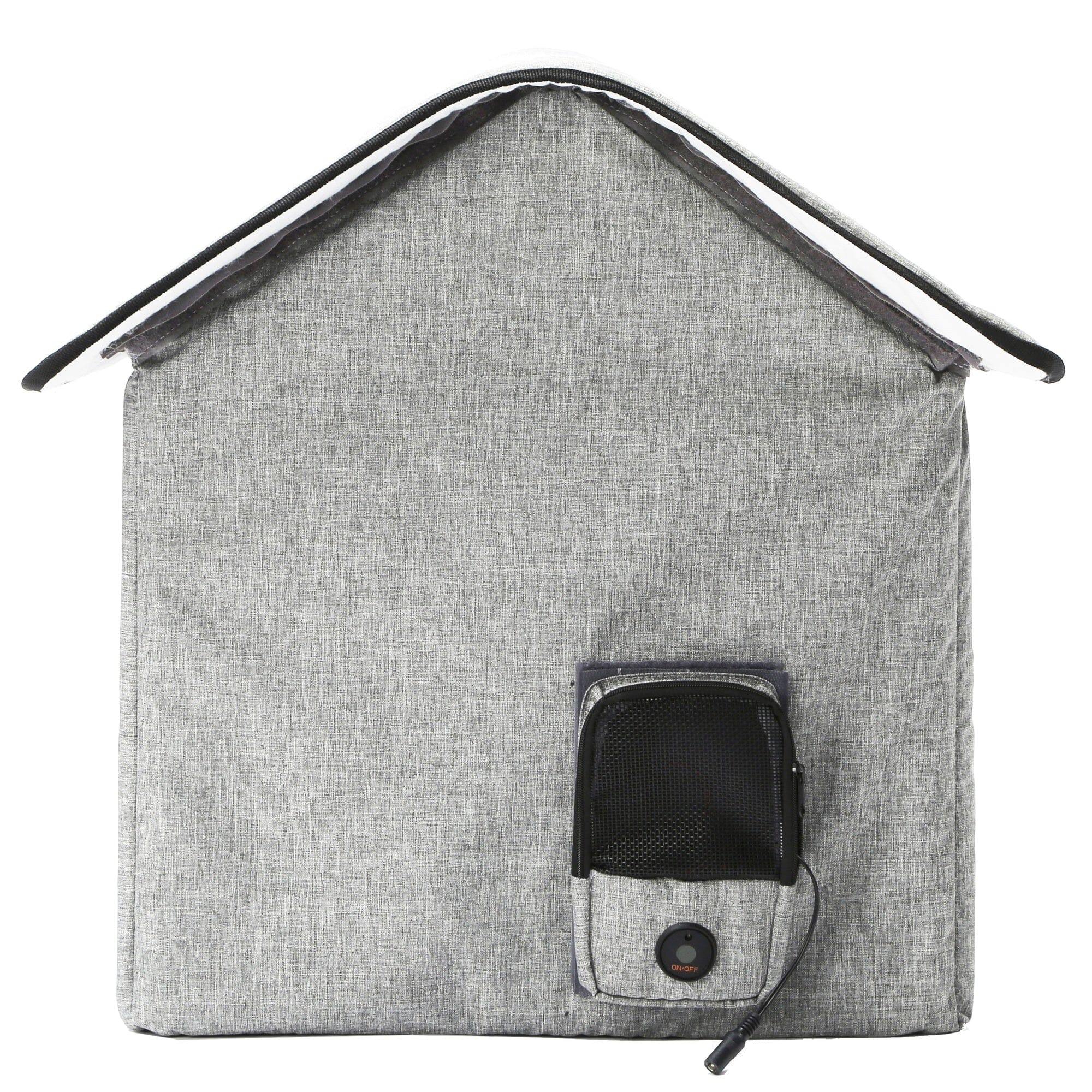 Pet Life Hush Puppy Collapsible Electronic Heating and Cooling Smart Pet House | HT Animal Supply