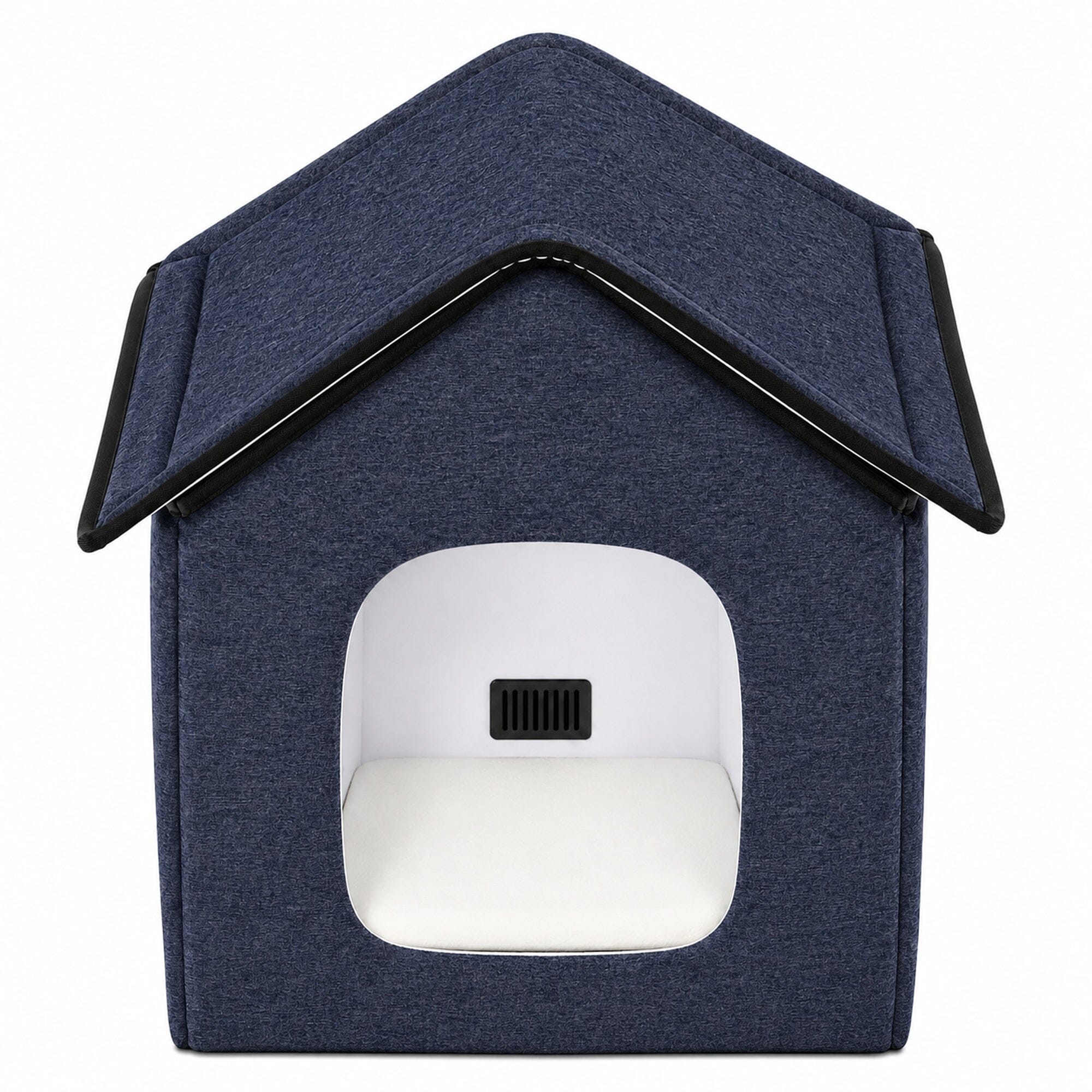 Pet Life Hush Puppy Collapsible Electronic Heating and Cooling Smart Pet House | HT Animal Supply